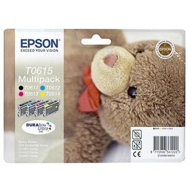 Epson Tintenpatrone C13T06154010 sw/c/m/y 4 St./Pack.