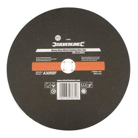 Silverline - Robuste Metalltrennscheibe, flach