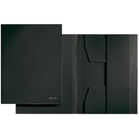 Leitz Jurismappe 39240095 DIN A4 3Klappen Colorspankarton schwarz