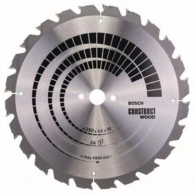 Kreissägeblatt AD 350mm Z.24 HB Schnitt-B.3,5mm BOSCH