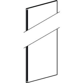 KG Tür, Schw, Acanto, Hochschrank flach zu Art.-Nr.: 500.637.16.1