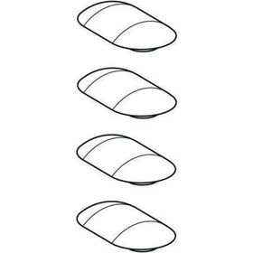 Geberit Puffer für WC-Sitz, 3/7mm