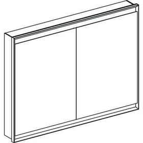 Geberit Spiegelschrank ONE mit ComfortLight, 2 Türen 1200x900mm