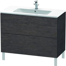 Duravit Waschtischunterbau L-CUBE 1020x481x704mm eiche dunkel gebürstet