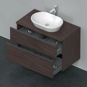 Duravit Waschtischunterbau D-NEO 2 Schubk 644x1000x550mm kastanie dunkel