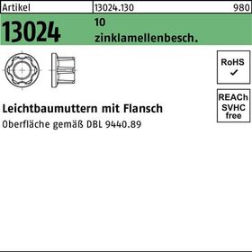 Leichtbaumutter R 13024 M16x 1,5 10 DBL9440.89 300 Stück - VPE: 300