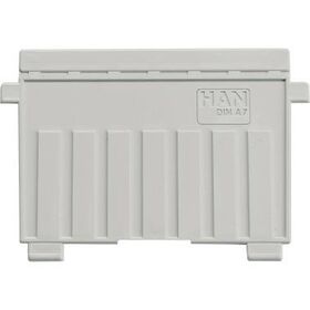 HAN Stützplatte 9027-11 DIN A7 quer Polystyrol lichtgrau