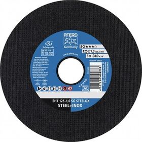 Trennscheibe SG STEELOX D150x1,6mm ger.INOX Bohr.22,23mm PFERD - VPE: 25