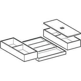 Geberit Schubladeneinsatz-Set für obere Schublade Breite 600mm