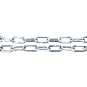 EUROLITE Rundstahlkette 8mm, WLL 200kg, 1m
