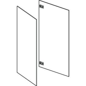Geberit Türen-Set ONE für Spiegelschrank, lang 1050mm
