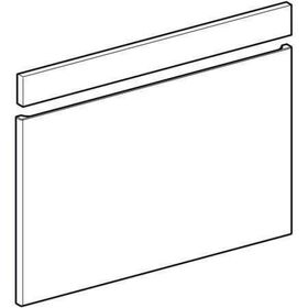 Geberit Schubl-/Fr-Set RENOVA PLAN Untschra. f Möbel-WT 600mm hickory hell