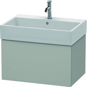 Duravit Waschtischunterbau L-CUBE 394x684x459mm betongrau matt