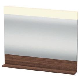 Duravit Spiegel VERO m Be Abl. 800x1000x142mm nussbaum dunkel