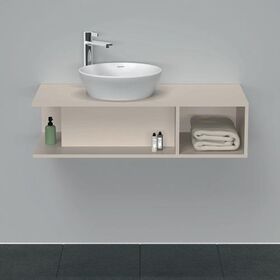 Duravit Waschtischunterbau Compact D-NEO 1 Fach rechts 260x1000x480mm taupe