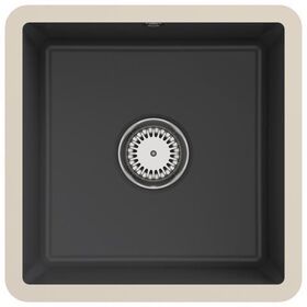 V&B Unterbauspüle SUBWAY 50 SU 440x440mm Handbet. graphit