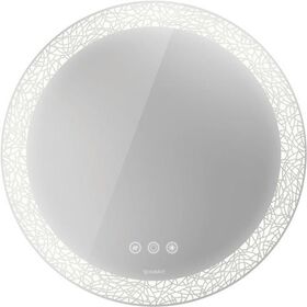 Duravit Spiegel HAPPY D.2 PLUS Icon m Be d= 700x55mm 62 W Lichtfelddekor org