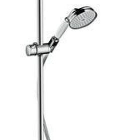 Showerpipe AXOR MONTREUX DN 15 m Therm. u 1jet Kopfbr pol. bronze