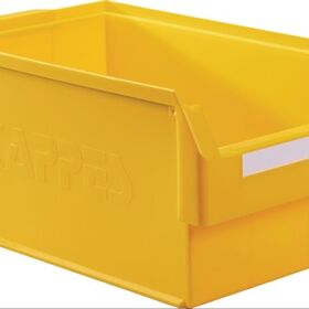 Sichtlagerkasten L500xB300xH250mm PE gelb KAPPES