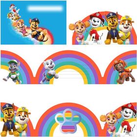 8 Einladungskarten & Umschläge Paw Patro