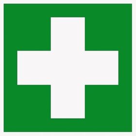 Hinweisschild Erste Hilfe langnachleuchtend 200x200mm PVC