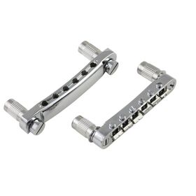 DIMAVERY Brücke u. Stopbar Tailpiece für LP-Modell