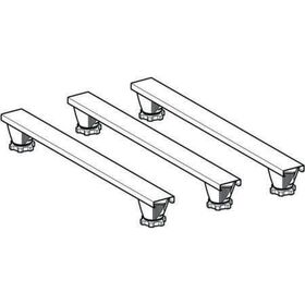 Geberit Duschwannenfuß-Set f Steinharz-Modelle 625mm Höhe 90-210mm