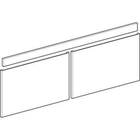 Geberit Schubl-/Fr-Set RENOVA PLAN Untschra. f Möbel-WT 1300mm hickory hell
