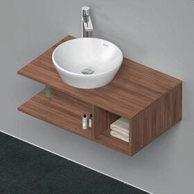 Duravit Waschtischunterbau Compact D-NEO 1 f rechts 260x800x480mm nussbaum natur