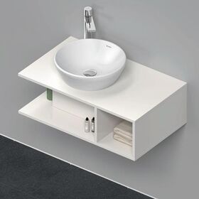 Duravit Waschtischunterbau Compact D-NEO 1 f rechts 260x800x480mm weiß hochglanz