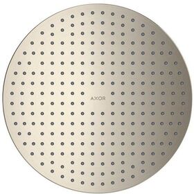 Kopfbrause 300 2jet AXOR Montage Decke-Aufputz brushed nickel