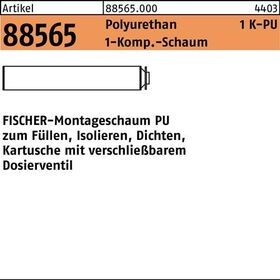 Montageschaum R 88565 PU 1 500 Polyurethan 12 Stück FISCHER - VPE: 12