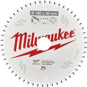 Kreissägeblatt AD 190mm Z.54 Bohr.30mm MILWAUKEE
