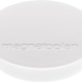 Magnet Basic D.30mm weiß MAGNETOPLAN - VPE: 10