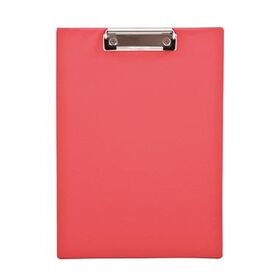 Klemmbrett 23,6x32,1cm Klemme silber Polypropylen rot