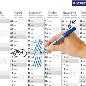 STAEDTLER Folienschreiber Lumocolor correctable 305 F-9 0,6mm schwarz