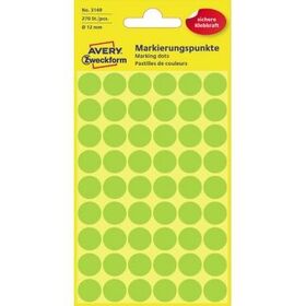 ZWF Markierungspunkt 3149 12mm 270St leuchtgrün