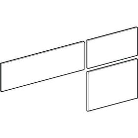 GE VariForm Set Schubl.-Front für US für WT, mit 3 Schubladen B=120cm, lava
