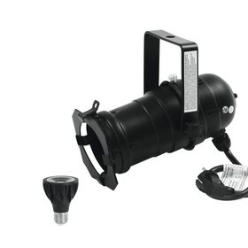 EUROLITE Set PAR-20 Spot sw + PAR-20 230V COB 6W E-27 LED 1800-3000K dim2warm