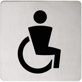 Keuco Türschild PLAN Symbol barrierefrei ES