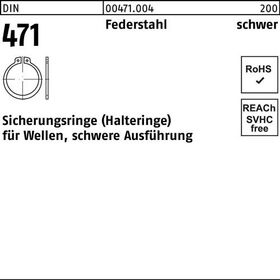 Sicherungsring DIN 471 55x 3 Federstahl schwere Ausf. 50 Stück - VPE: 50