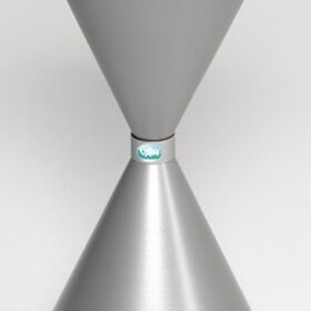 Standascher D400xH730mm silber Stahlbl.VAR