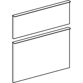 GE Schubladenfront Platin zu iCon WTU 840377