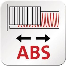 NOVUS Blockheftgerät B40 023-0056 max. 100Bl. Metall/Kunststoff gr/sw
