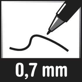 STAEDTLER Druckbleistift triplus micro 774 27 0,7mm B +Radierer grau