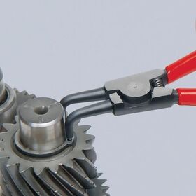 Außensicherungsringzange A 21 f.Wellen D.19-60mm 90Grad gew.pol.L.170mm KNIPEX