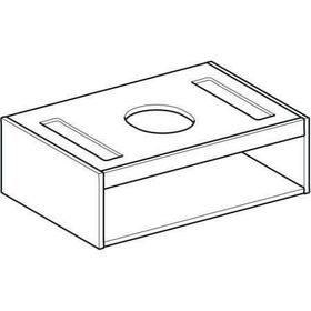 GE VariForm Korpus für US für AS-WT mit einer Schublade B=90cm, Nussbaum