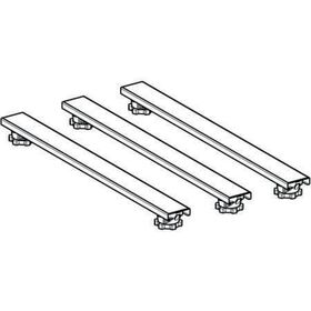 Geberit Duschwannenfuß-Set f Steinharz-Modelle 700mm Höhe 60-120mm