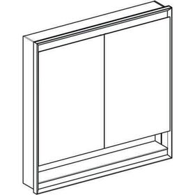 Geberit Spiegelschrank ONE m ComfortLight 2 Türen Nische 900x900mm