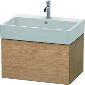 Duravit Waschtischunterbau L-CUBE 394x684x459mm europäische eiche